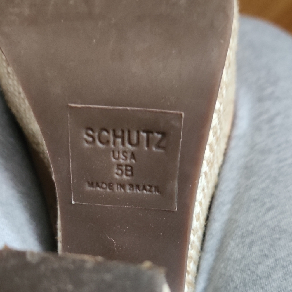 SCHUTZ Women's Beige Mules - Picture 6 of 6